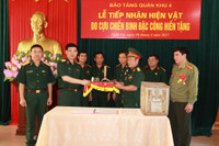 Nghệ An: Cựu binh đặc công trao tặng hiện vật chiến tranh cho bảo tàng ảnh 1 Nghệ An: Cựu binh đặc công trao tặng hiện vật chiến tranh cho bảo tàng ảnh 1