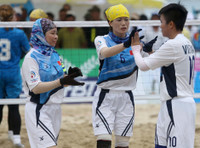 Những khoảnh khắc thi đấu tuyệt đỉnh của tuyển cầu mây Việt Nam ảnh 8