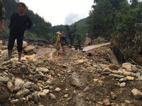 Mù Cang Chải một ngày sau lũ quét ảnh 2