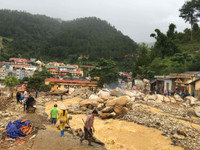 Mù Cang Chải một ngày sau lũ quét ảnh 1