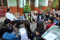 Sinh viên góp sức bảo tồn giá trị văn hóa làng cổ Việt ảnh 1