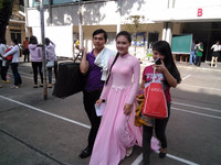 Gần 1.500 thí sinh dự thi năng khiếu trường CĐ Sư phạm Trung ương TP HCM ảnh 4