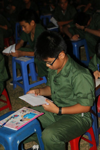 Vỡ òa nước mắt lá thư tay đầu tiên gửi mẹ ảnh 15