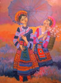 Triển lãm tranh của 53 nữ họa sĩ Huế ảnh 4