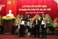  Lễ công bố quyết định bổ nhiệm Phó giám đốc ĐH Huế ảnh 1