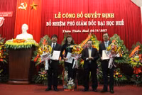  Lễ công bố quyết định bổ nhiệm Phó giám đốc ĐH Huế ảnh 1