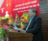  Lễ công bố quyết định bổ nhiệm Phó giám đốc ĐH Huế ảnh 4