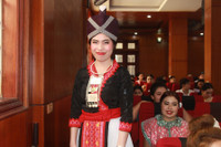 Lưu học sinh Lào, Thái Lan vui tết cổ truyền trên đất Nghệ ảnh 7