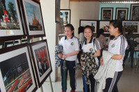 Lưu học sinh Lào, Thái Lan vui tết cổ truyền trên đất Nghệ ảnh 5