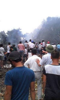 Hà Nội: Trực thăng rơi, nhiều người gặp nạn ảnh 3