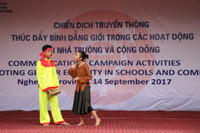 Nghệ An: Khởi động chiến dịch truyền thông về bình đẳng giới trong trường học ảnh 2