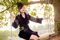 Nữ sinh dân tộc Mông kể chuyện hội Gầu Tào ảnh 3 Nữ sinh dân tộc Mông kể chuyện hội Gầu Tào ảnh 3