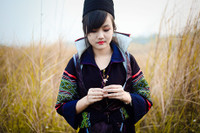 Nữ sinh dân tộc Mông kể chuyện hội Gầu Tào ảnh 5 Nữ sinh dân tộc Mông kể chuyện hội Gầu Tào ảnh 5