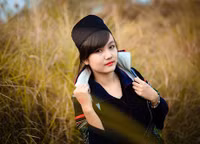 Nữ sinh dân tộc Mông kể chuyện hội Gầu Tào ảnh 2