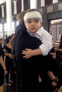 Thanh Lam lau mặt cho bố lần cuối ảnh 4 Thanh Lam lau mặt cho bố lần cuối ảnh 4