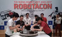 Học sinh Bình Dương thi “Tài năng Robot Việt Anh 2017” ảnh 5