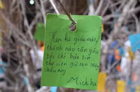Những điều ước ngộ nghĩnh của học sinh trước năm mới ảnh 2