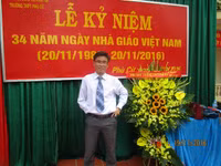 Tinh thần lạc quan của người thầy khuyết tật ảnh 1