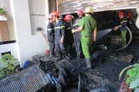 Bà hỏa thiêu rụi kho chứa lốp cao su ảnh 7