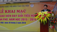 Hà Nội: Khai mạc hội thi giáo viên giỏi Tiểu học cấp Thành phố năm học 2015 – 2016 ảnh 2