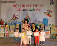 Sắc màu tuổi thơ trường Mầm non Thực hành Hoa Sen ảnh 2