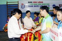 Khai mạc giải cầu lông “Người giáo viên nhân dân” toàn quốc ảnh 5 Khai mạc giải cầu lông “Người giáo viên nhân dân” toàn quốc ảnh 5