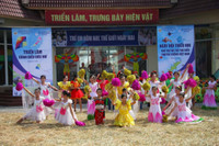 Cùng vui Tết thiếu nhi tại Làng Văn hóa - Du lịch các dân tộc Việt Nam ảnh 1