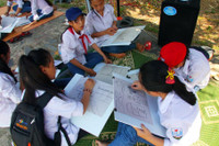 Cùng vui Tết thiếu nhi tại Làng Văn hóa - Du lịch các dân tộc Việt Nam ảnh 7