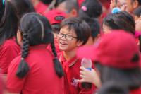 ‘Chú lính chì’ Thiện Nhân trong ngày khai giảng ở trường mới ảnh 2