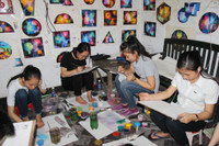 Thí sinh ôn thi môn năng khiếu ôn thi nước rút ảnh 5