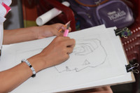 Thí sinh ôn thi môn năng khiếu ôn thi nước rút ảnh 3