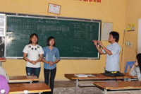 Thí sinh ôn thi môn năng khiếu ôn thi nước rút ảnh 10