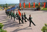 Truy điệu, cải táng hài cốt liệt sĩ quân tình nguyện và chuyên gia Việt Nam ảnh 4