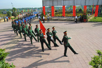 Truy điệu, cải táng hài cốt liệt sĩ quân tình nguyện và chuyên gia Việt Nam ảnh 4