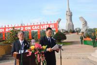 Truy điệu, cải táng hài cốt liệt sĩ quân tình nguyện và chuyên gia Việt Nam ảnh 1