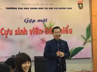 Cựu sinh viên trường Đại học KHXHNV (ĐHQGHN): Kết nối để đẩy mạnh phát triển ảnh 1