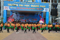 Trường ĐH Quảng Nam: Sôi động hội trại truyền thống “Sức trẻ sinh viên” lần thứ IX năm 2017 ảnh 3