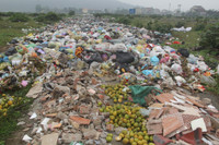 Hà Tĩnh: Khu tái định cư “biến” thành bãi rác ảnh 1