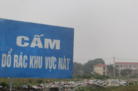 Hà Tĩnh: Khu tái định cư “biến” thành bãi rác ảnh 5