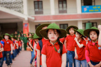 Một ngày học làm chiến sĩ của học sinh tiểu học ảnh 3