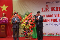 Hà Nội: Khai mạc Hội thi giáo viên giỏi cấp Tiểu học ảnh 4 Hà Nội: Khai mạc Hội thi giáo viên giỏi cấp Tiểu học ảnh 4