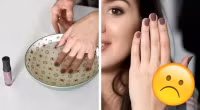 Muốn lớp sơn móng tay nhanh khô hơn hãy nhúng ngón tay của bạn vào nước lạnh.