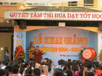 Trường THCS Tô Hoàng (Hà Nội) hân hoan bước vào năm học mới ảnh 1