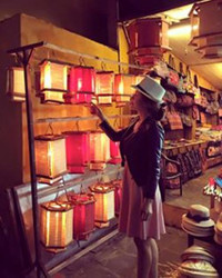 Hoa khôi sinh viên Hà Nội rạng rỡ du xuân ảnh 3