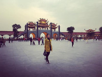 Hoa khôi sinh viên Hà Nội rạng rỡ du xuân ảnh 12