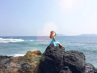 Hoa khôi sinh viên Hà Nội rạng rỡ du xuân ảnh 1