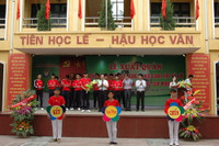 Đội bóng THPT Trần Quốc Tuấn xuất quân tranh Cúp Mobifone 2014 ảnh 5