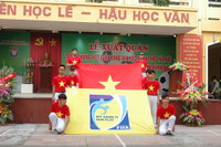 Đội bóng THPT Trần Quốc Tuấn xuất quân tranh Cúp Mobifone 2014 ảnh 1