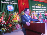 Công bố bổ nhiệm Hiệu trưởng Trường Đại học Sư phạm Huế ảnh 3