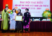 GS.TSKH Phạm Thị Trân Châu tái cử là Chủ tịch Hội Nữ Trí thức Việt Nam nhiệm kỳ 2 ảnh 2 GS.TSKH Phạm Thị Trân Châu tái cử là Chủ tịch Hội Nữ Trí thức Việt Nam nhiệm kỳ 2 ảnh 2